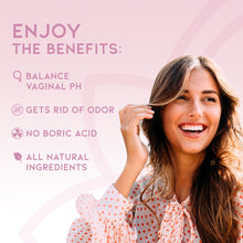 Load image into Gallery viewer, Stay pHresh - Odor Eliminating - pH Balancing Suppositories