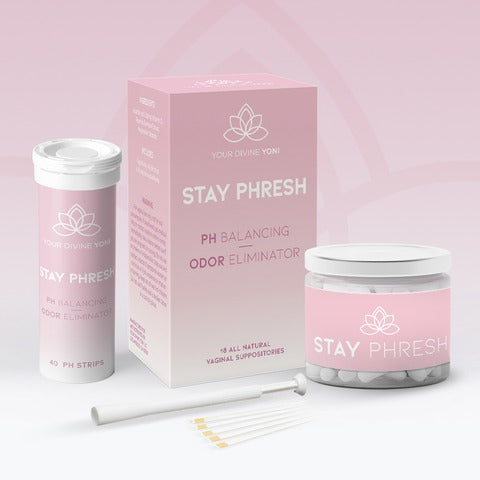 Stay pHresh - Odor Eliminating - pH Balancing Suppositories